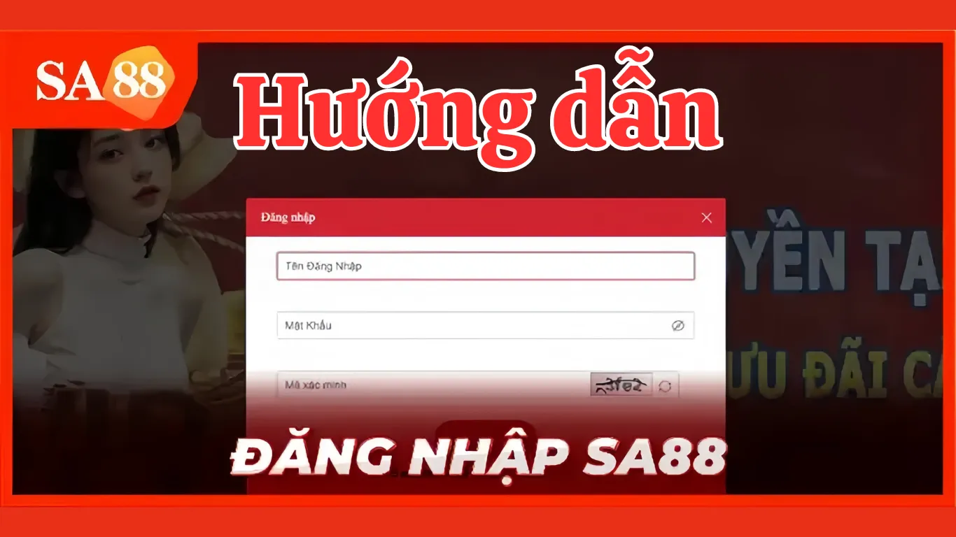 Hướng dẫn các bước đăng nhập vào tài khoản SA88